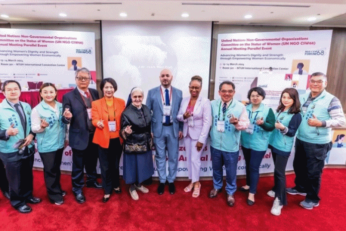【動態圖組】台灣創意經濟產業發展協進會與泛太平洋暨東南亞婦女協會 共同籌組聯合國